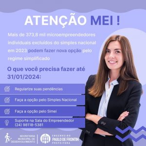 Leia mais sobre o artigo Aviso Importante para Empreendedores de Engenheiro Paulo de Frontin: Regularize sua Situação no Simples Nacional!