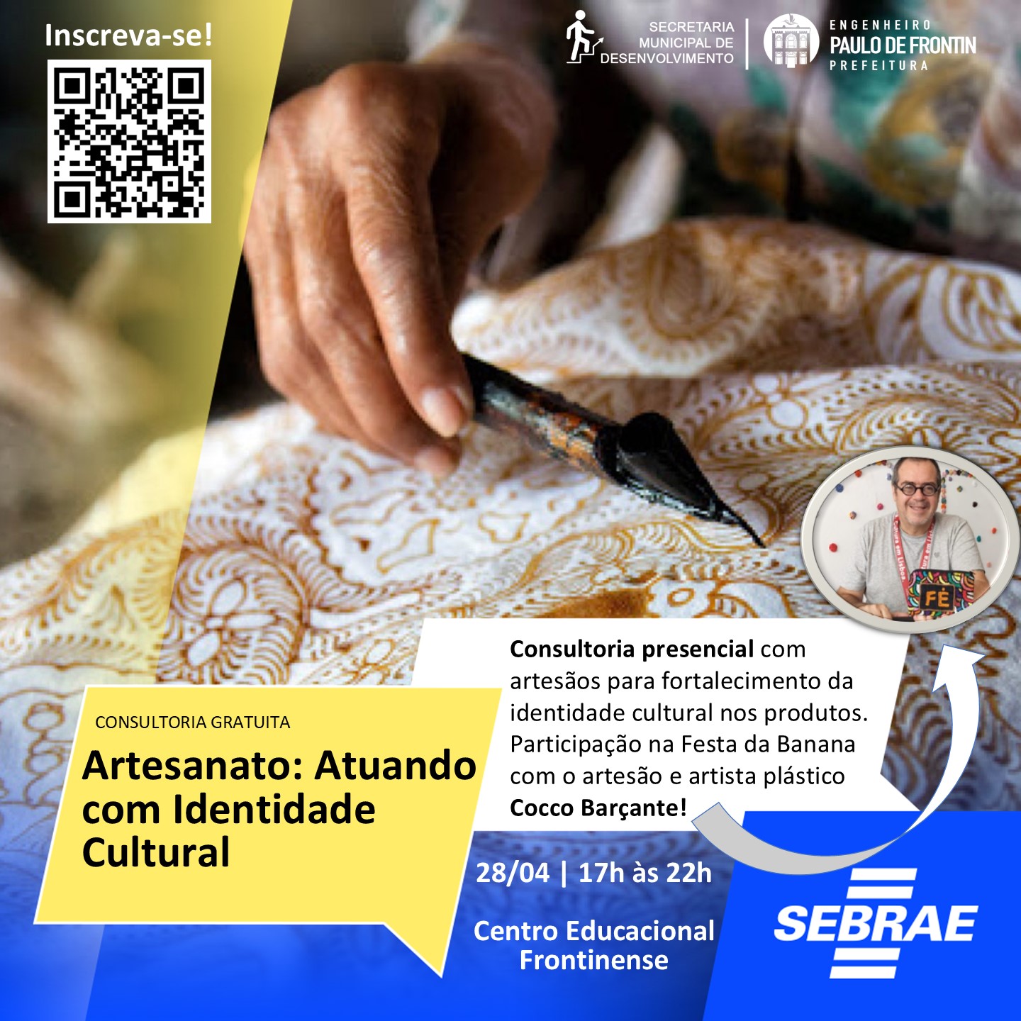 Leia mais sobre o artigo 🎨 Convite Especial aos Artesãos de Engenheiro Paulo de Frontin 🌟