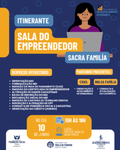 Leia mais sobre o artigo 📢 ATENÇÃO, EMPREENDEDORES DE SACRA FAMÍLIA DO TINGUÁ! 📢