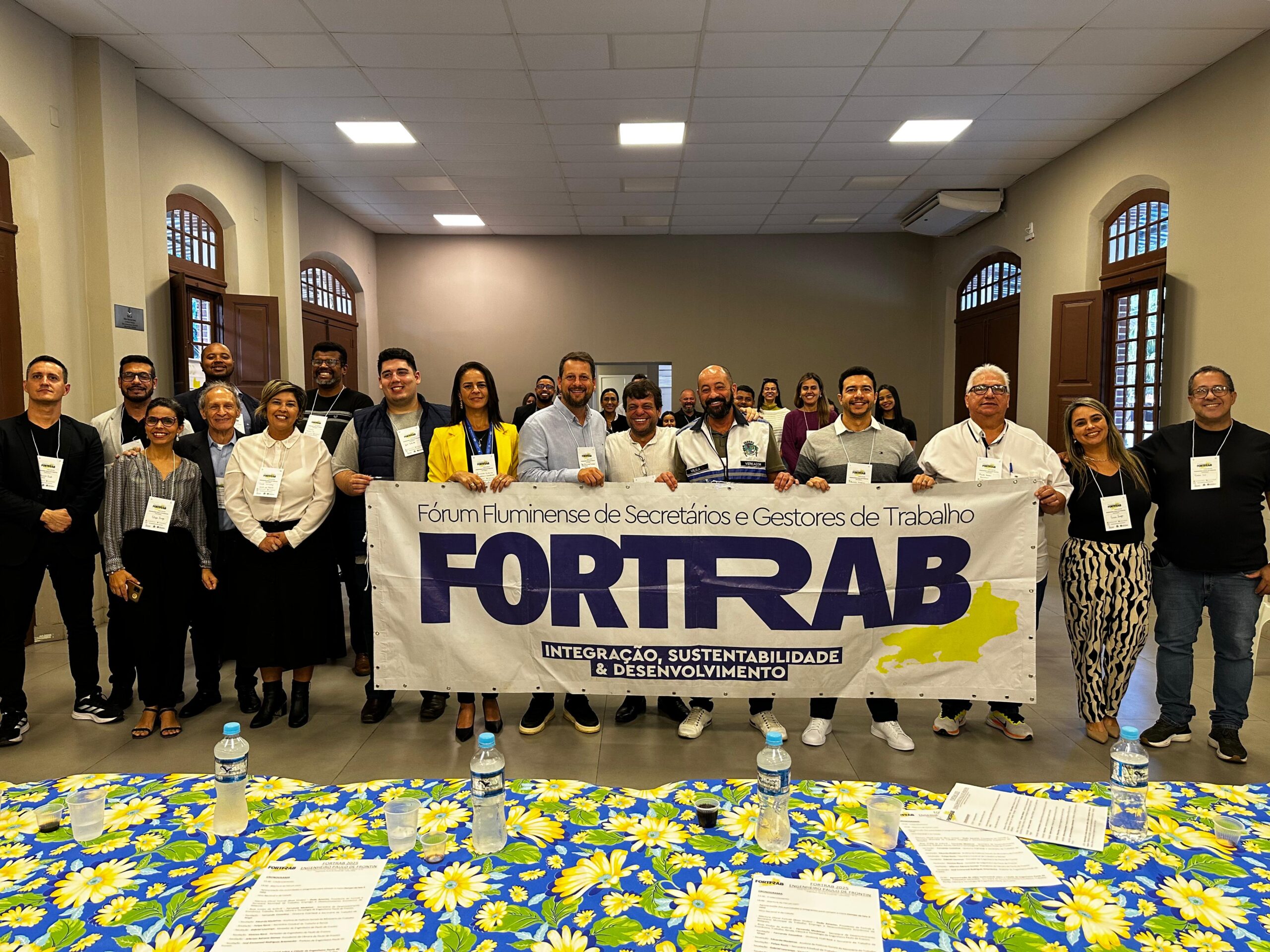 No momento você está vendo 🤝✨ ENGENHEIRO PAULO DE FRONTIN RECEBE O FORTRAB 2025!