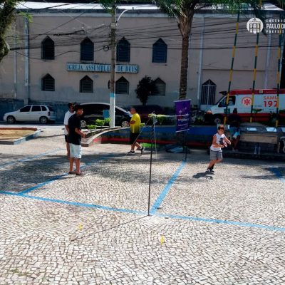 Projeto “Esporte na Praça” aconteceu no último sábado(22) e continuará nos próximos dias.