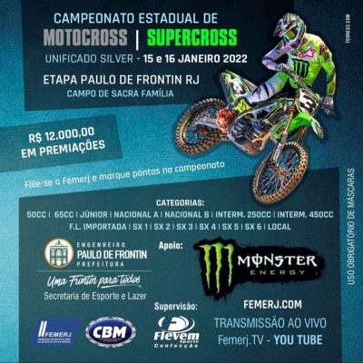Campeonato Estadual de Motocross| Supercross Unificado