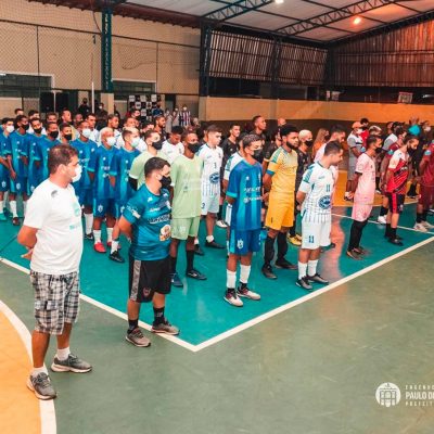 Abertura da Copa Integração Rodeio Futsal sub-23 masculino.