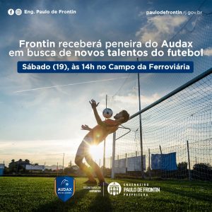 Leia mais sobre o artigo Frontin receberá peneira do Audax em busca de novos talentos do futebol.