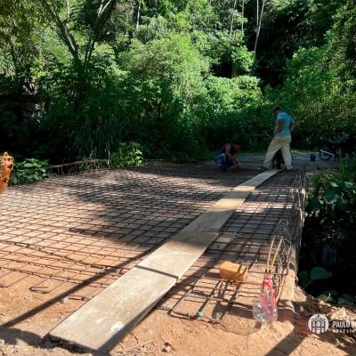 Início das obras de revitalização da ponte da Rua Wilson Maurício – Barreira.