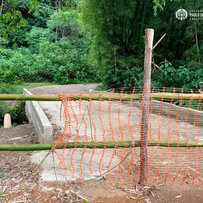 Obra de revitalização da ponte que liga o bairro da Barreira a Aguada é finalizada.