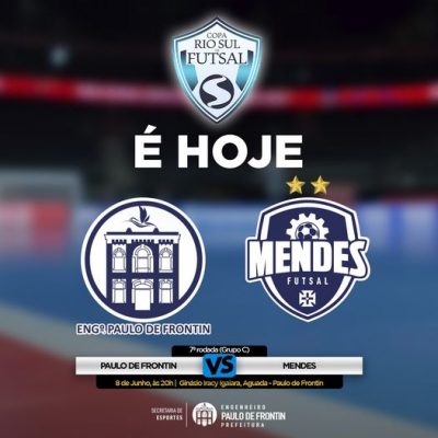 Copa Rio Sul de Futsal – Paulo de Frontin x Mendes.