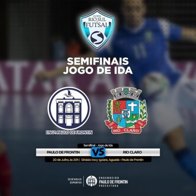 Paulo de Frontin enfrentará Rio Claro nesta quarta-feira(20) no primeiro jogo de ida das semifinais da Copa Rio Sul de Futsal.