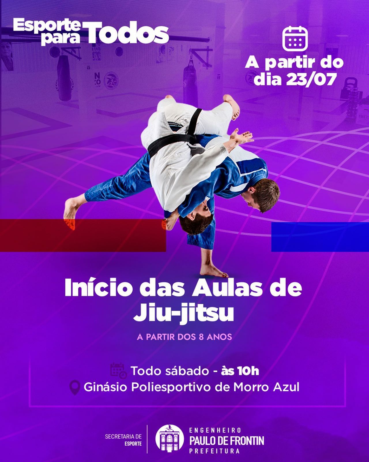 Aulas de Jiu-jítsu em Morro Azul.