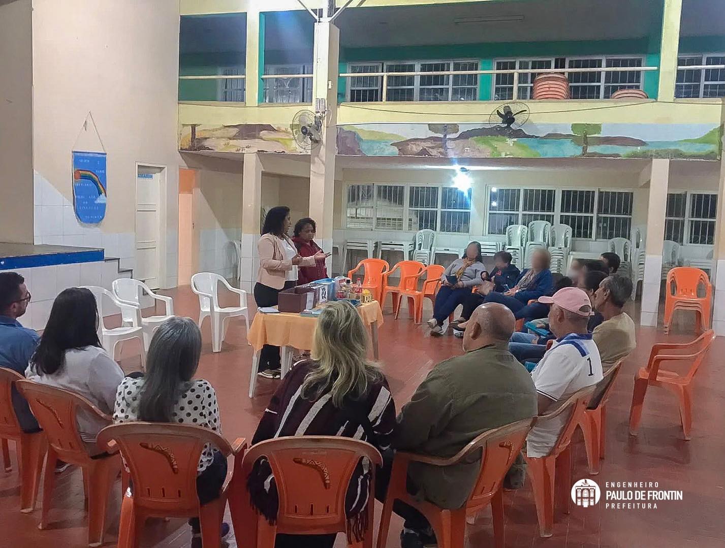 Sensibilização para Coleta Seletiva é realizada no Distrito de Morro Azul.