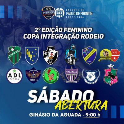 Vem aí a 2° Edição da Copa Integração Rodeio de Futsal Feminino!